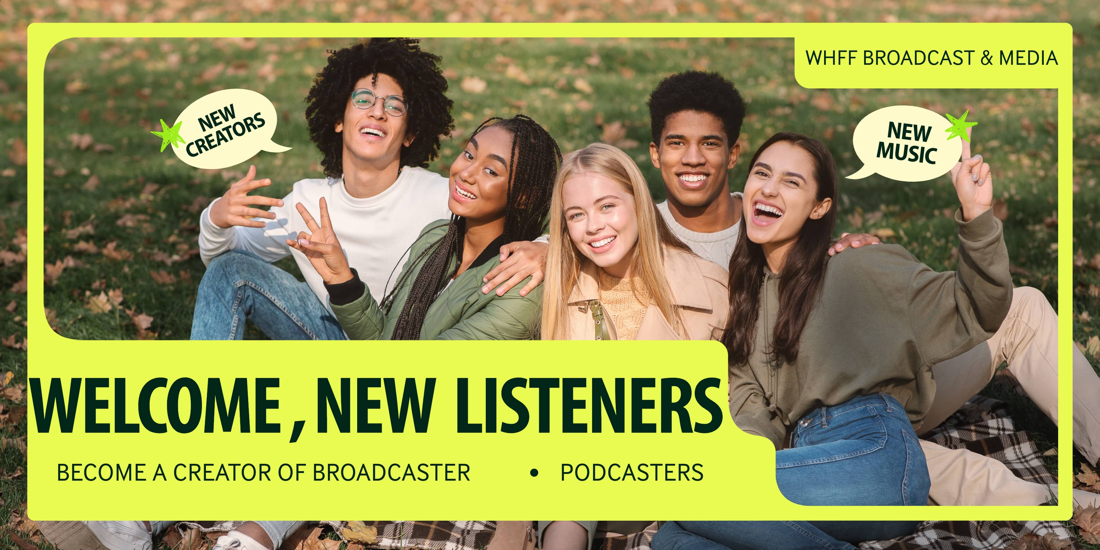 WHFF Afrobeats Energy Banner