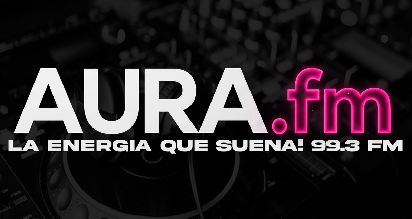 Aura 99.3 FM banner