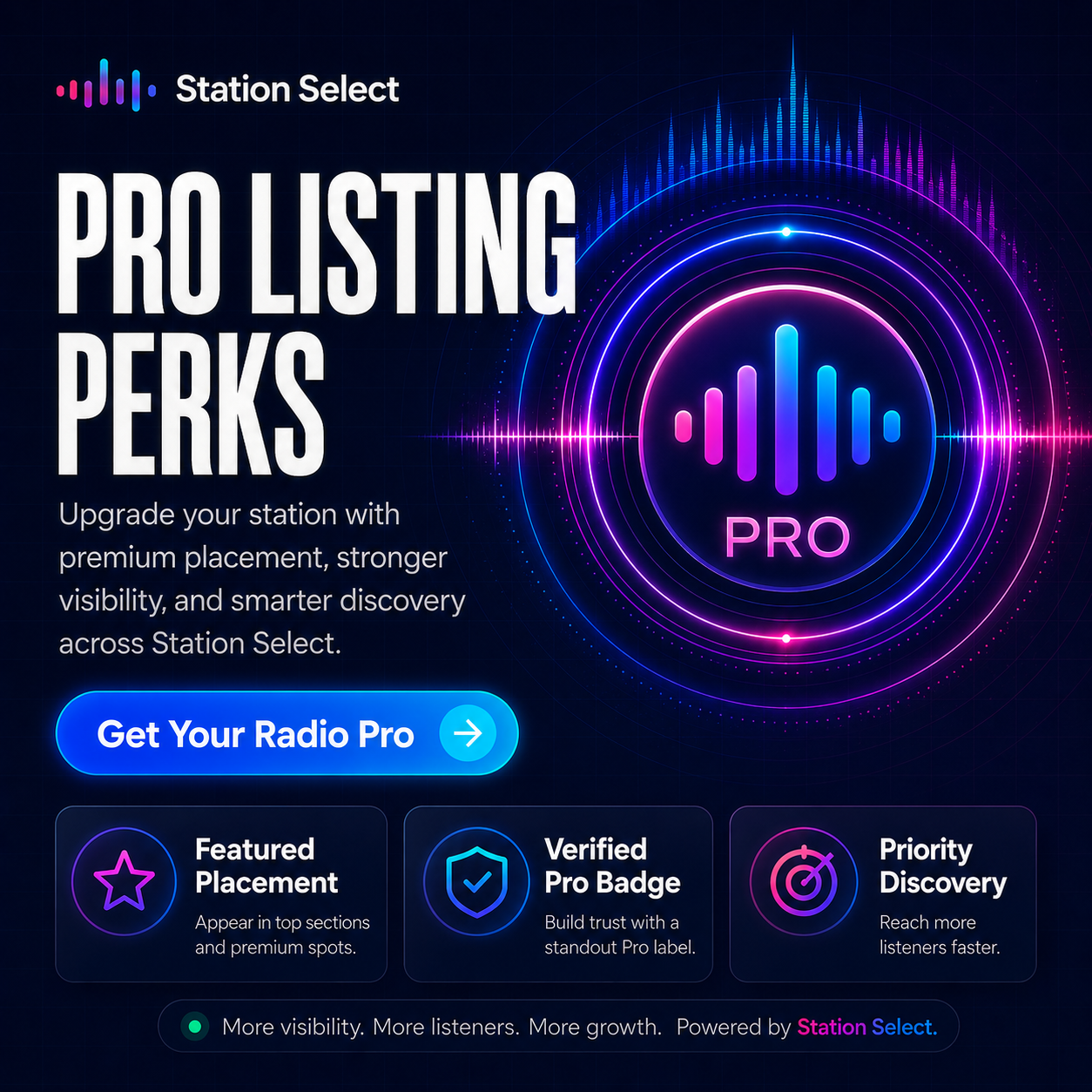 Pro listing perks artwork
